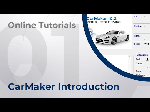 Online Tutorials - 01 - CarMaker Introduction