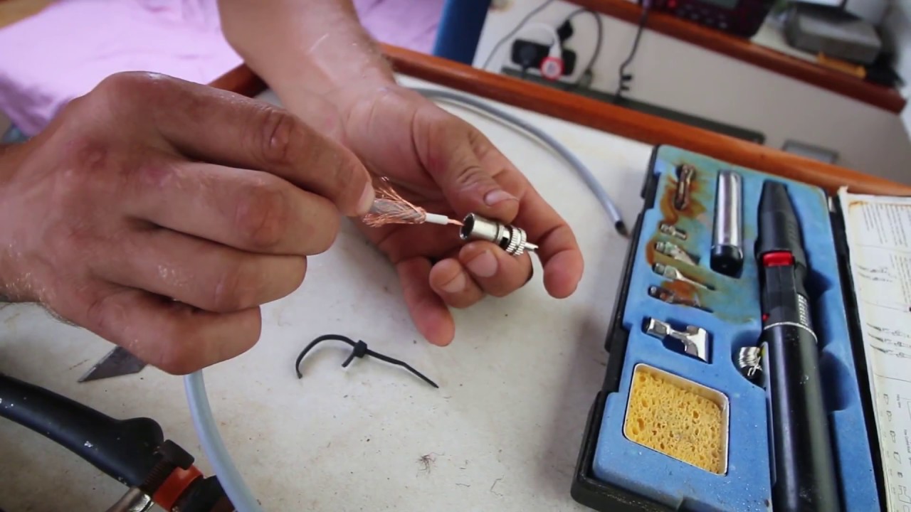 Fixing the VHF radio aboard a cruising catamaran  |  Living La Vida Broka