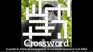 How Does Crossword Look? | How to Say Crossword in English? | What is Crossword?