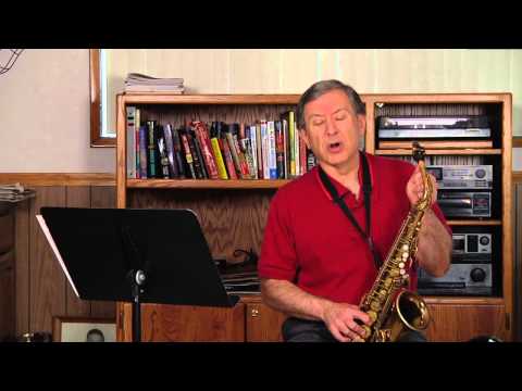 Como ajustar o saxofone: Saxofone Lessons