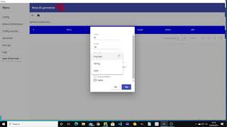 Nestjs generator. Create your first schema and table