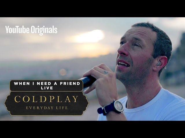 Coldplay - When I Need A Friend (Live in Jordan) class=