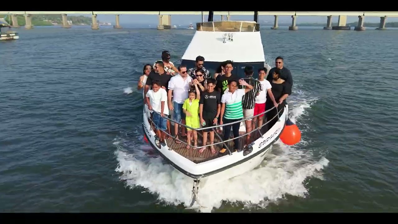 Beautiful Family Moments on Sunset 42 – Goa’s Sunset Luxury Yacht | Fun Cruises Goa