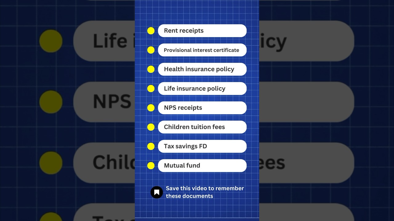 Don’t forget to submit these investment proofs 