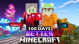 We Survived 100 Days In BETTER MINECRAFT [1.20.1] by Sbeev 30,570 views 1 month ago 1 hour, 31 minutes