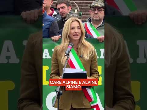 Video LA SINDACA DI GENOVA SILVIA SALIS CHIUDE L'ADUNATA NAZIONALE DEGLI ALPINI 2026