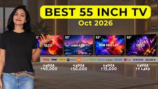 Best TV 2026 | 55 inch | Sony vs Samsung vs LG | Hisense vs VU vs TCL vs Lumio