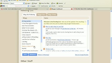 how to add a blog to your blog list with audio