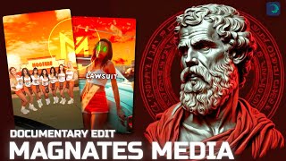 Documentary Reels Edit like @MagnatesMedia in Mobile ( full process Step By Step )