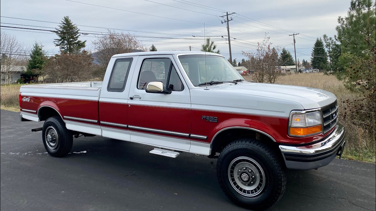One Owner, 1992 Ford F-250 XLT 4x4 Walk-Around & Drive for Bring a