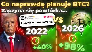 🔥PILNE! Skąd te wzrosty?To na BTC zadziała według danych ZNOWU. 2022 vs 2026 różnice.
