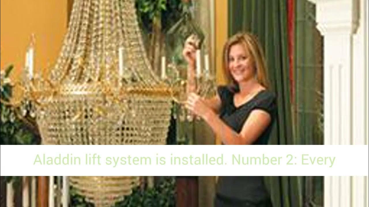 Aladdin Light Lift | Aladdin Residential Grade Chandelier Light Lift