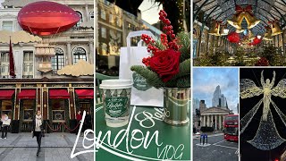 LONDON DURING CHRISTMAS✨ Christmas lights, pop-ups, luxury shopping, unboxings | London vlog vlogmas