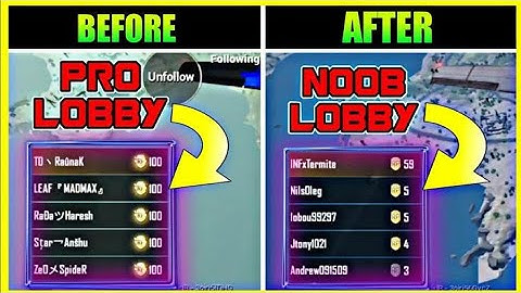 How To Get Noob Lobby Every Time In Pubg Mobile 25 Kills Every Match