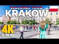 Krakow, Poland 🇵🇱 - Summer 2022 🌞- Walking Tour 4K-HDR 60fps  (▶2.3 hours)