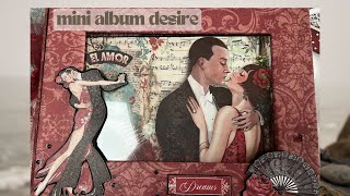 MINI ALBUM DESIRE Collection STAMPERIA