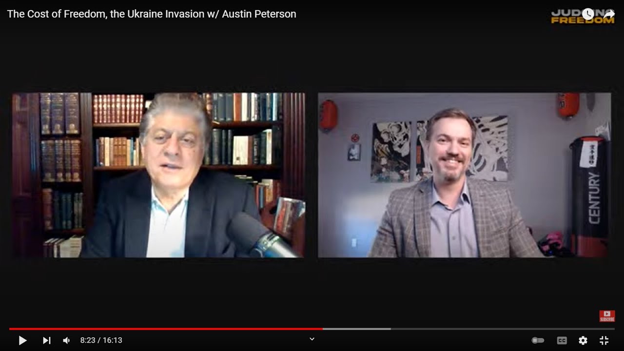 The Cost of Freedom, the Ukraine Invasion w/ Austin Peterson