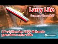 Larry Life 5 Foot Monster LEGO Britannic goes down water slide in slow motion! Summer Short #97