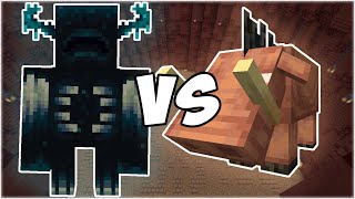Warden vs Hoglin - Minecraft Mob Battle