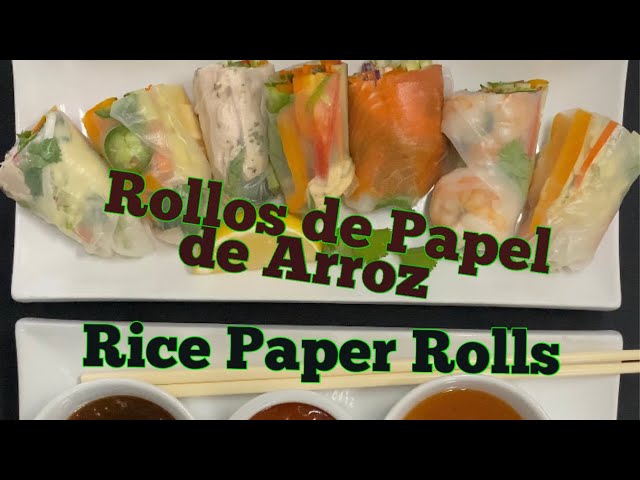 ▷ Papel de arroz  Blog de Cocina Internacional