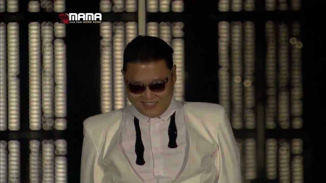 PSY   GangnamStyle  MAMA 2012