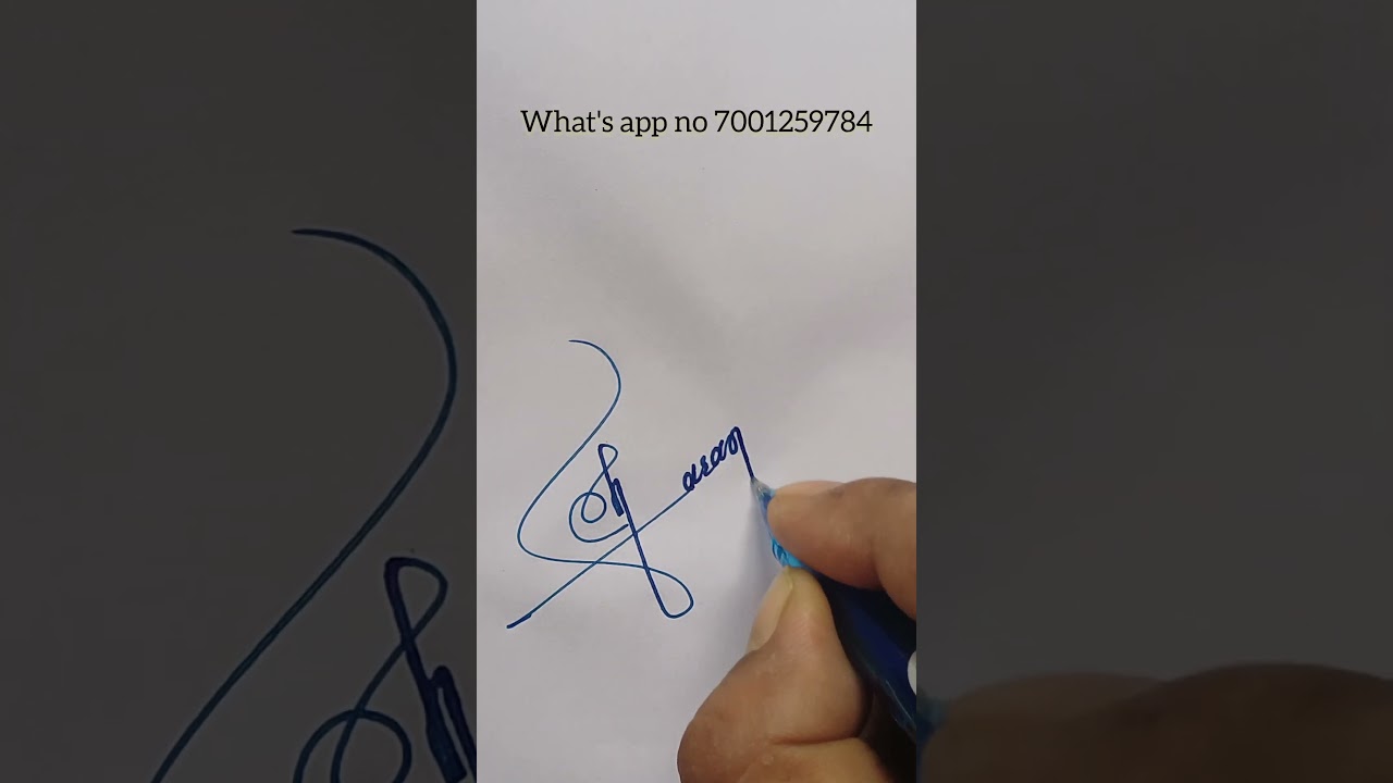 Sign your signature Charan 