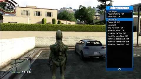 [GTAV/1.26/1.27] Independence v1.6 FREE (BADASS Menu) SPRX Mod Menu +DOWNLOAD!