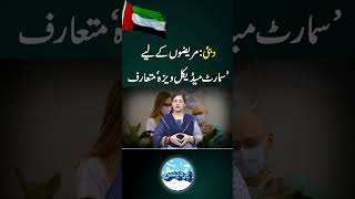 Dubai introduces smart medical visa #dubai #aue #dubaivisa #pakistan #pardes