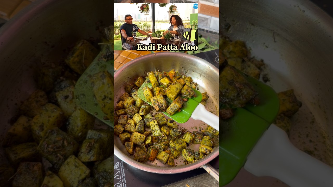 ✨Curry Patta Aloo🌿🥔 #kadipatta #curryrecipe #currypatta #curryleaves #healthyrecipes #aloorecipe