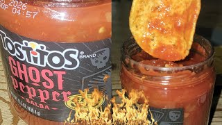 Tosos Ghost Pepper Salsa Review.
