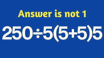 Most People Get This Simple Math Question Wrong!