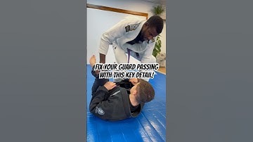 Fix your guard passing with this key detail! #bjj