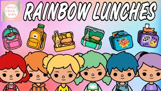 RAINBOW LUNCHES 🌈 TOCA BOCA 🌎