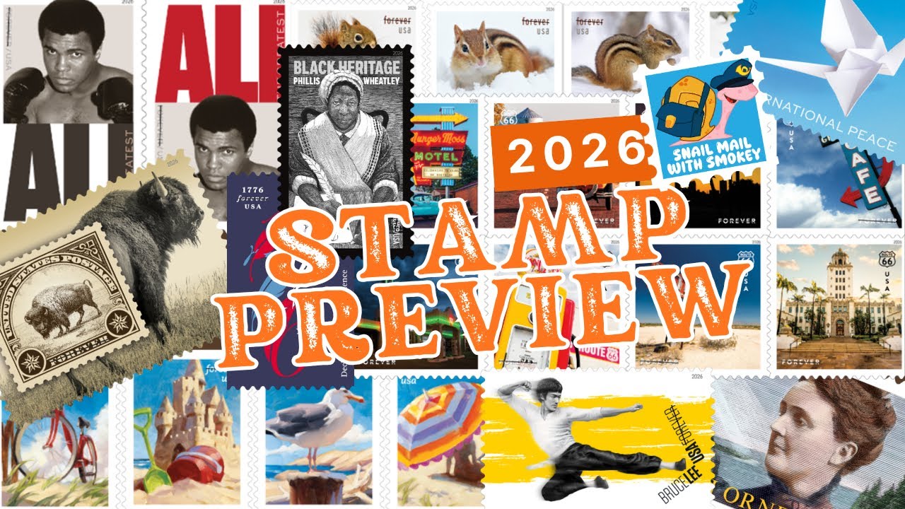 2026 USPS Stamp Preview - YouTube