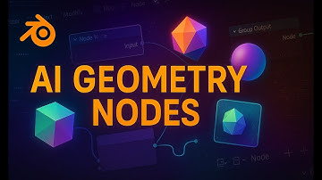 Geometry Nodes AI-auto building/editing. (WIP)