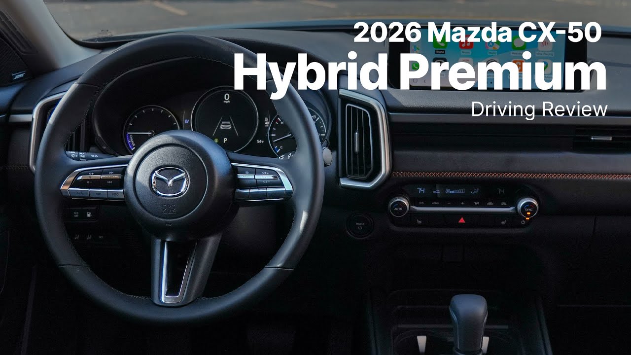 2026 Mazda CX-50 | Hybrid Premium | Driving Review