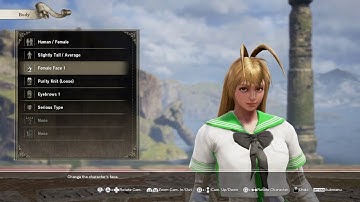 How to create Rei Miyamoto from High School of the dead in Soul Calibur 6