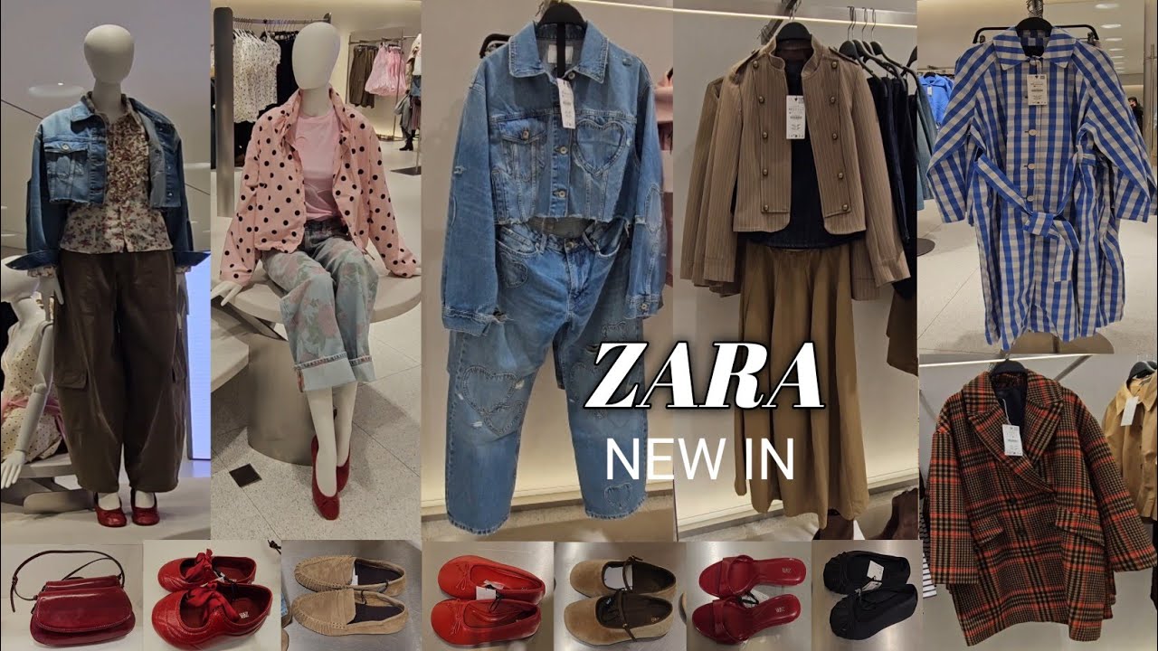Новинки женской одежды Zara | Весенняя коллекция женской одежды Zara 2026