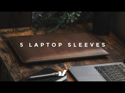 5 Minimal Laptop Sleeves - Bellroy, Nomad, Rushfaster, Incase &