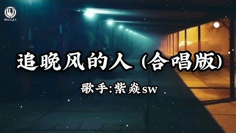 紫焱sw - 追晚风的人 (合唱版) Lyrics || Người Theo Đuổi Gió Đêm - Tử Diễm sw