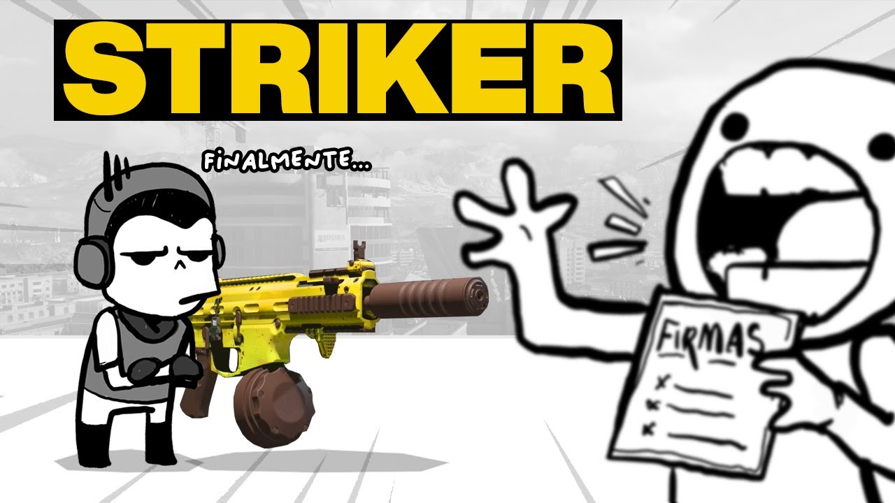Finalmente probé a la Striker en Warzone