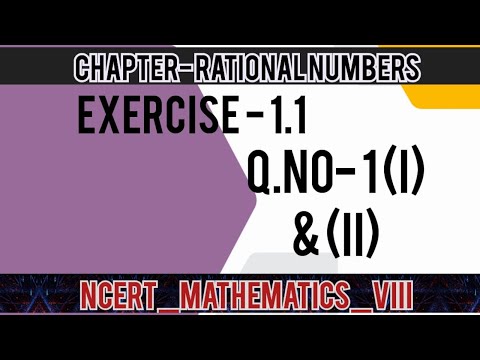 Rational Numbers -