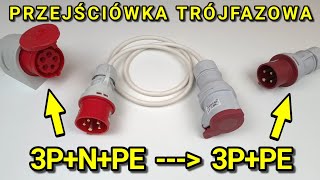 Jak zrobić przejściówkę trójfazową siłową 400V