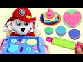 Feeding Paw Patrol Baby Marshall Play Doh Cookies, Desserts, Sweets, & Treats!