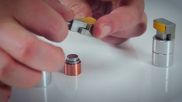 Adhesion Analyser LUMiFrac: Preparing shear test specimen for analysis -2-