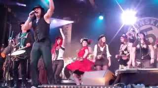 BerlinskiBeat &amp; Steampunks auf dem Castlefest 2014