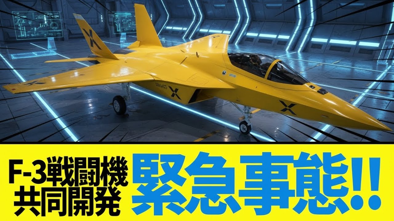 🌸F 3戦闘機共同開発が日本ブチギレで中止に！？