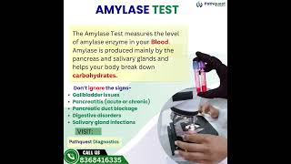 Amylase Test Explained | Symptoms, Purpose &amp; Why Your Doctor Recommends It #pathologylab #bloodtest