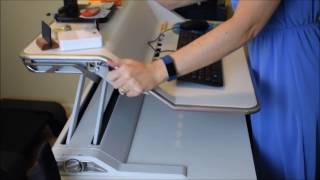 Fellowes Lotus Sit Stand Desk Top Workstation Review Fellowes Lotus Rt Sit Stand Workstation