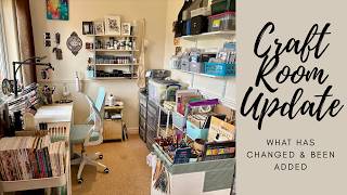 Craft Room Update | What Has Changed & Been Added